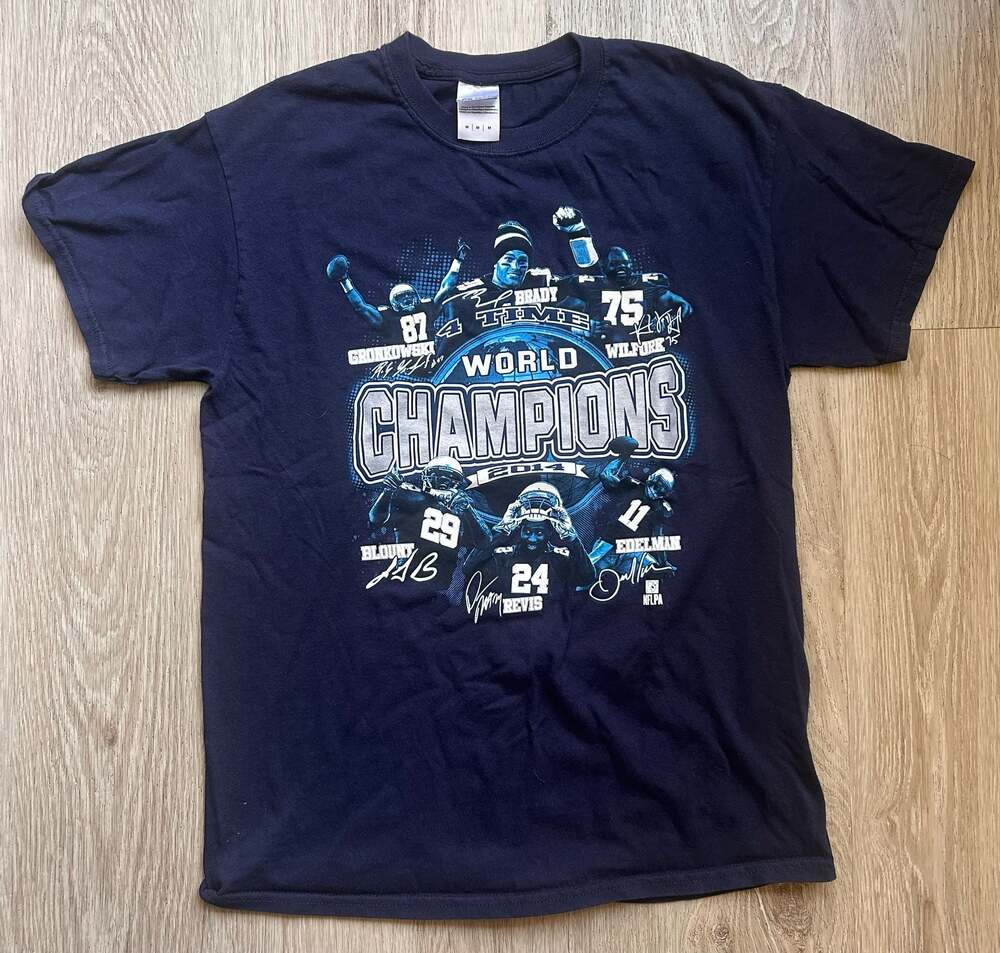 New England Patriots 2014 World Champions NFL T-Shirt